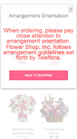 Mobile Screenshot of maryvilleflowershop.com