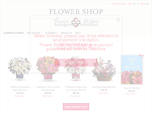 Tablet Screenshot of maryvilleflowershop.com